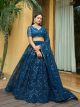 Teal Party Wear Lehenga Choli