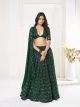 Green Party Wear Lehenga Choli