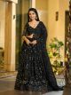 Black Party Wear Lehenga Choli