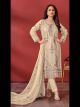 Cream Beautiful Pakistani Suit