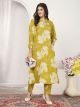 Mustard Designer Printed Co-Ord Set