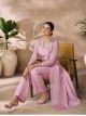 Baby Pink Readymade Western Top Bottom Dress