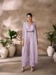 Lavender Readymade Western Top Bottom Dress