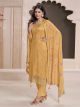 Yellow colored Salwar Suit