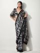 Black Chinnon Saree