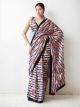 Cream Chinnon Saree