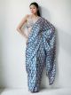 Blue Digital Printed Ready To Wear Saree