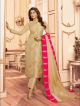 Beige Ready To Wear Silk Jacquard Suit