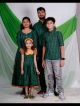 Canopy Green Family Matching Dresses