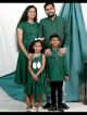 Pickle Green Glorious Family Matching Dresses Set