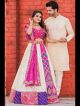 Pink Trendy Wedding Outfits For Couples