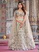 Beige Fancy Traditional Wear Lehenga