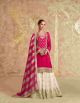 Pink and White Sharara Suit For Wedding