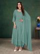 Firozi Georgette semi-stitched Suit