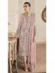 Heavy Work Organza Pakistani Dress