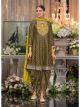 Mehendi Chinon Patiyala Suit