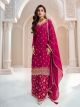 Rani Pink Indian Palazzo Suit Set