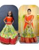 Multicolor Mother & Daughter Lehenga Twinning in Style