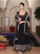 Black Designer Anarkali Suit