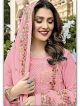 Pink Cotton Pakistani Suit