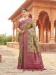Green Soft Banarasi Silk Saree