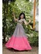 Pink Shaded gown for engagement