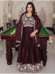 Coffee Designer Anarkali Suit