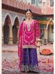 Violet Trendy Sharara Suit
