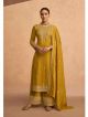 Mustard Designer Eid Palazzo Suit