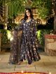Blue Designer Alia Cut Suit