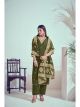 Mehendi Roman Silk Pant Style Suit
