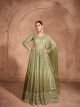Mehendi Georgette Anarkali Suit