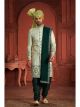 Pista Green Wedding Sherwani