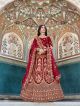 Red Bridal Lehenga