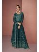 Dark Green Embroidered Naira Cut Suit