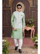 Pista Green 3 Pcs Jacket Set For Men