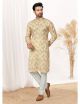 Golden Heavy Cotton Kurta Pajama