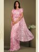 Baby Pink One Minute Readymade Saree