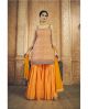Mustard Readymade Designer Sharara dress