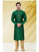 Green men kurta pajama