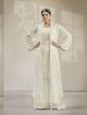 Malta white palazzo suit with jacket