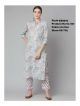 Grey Cotton Kurta Set