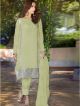 Green Georgette Pakistani Suit