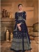 Blue Prachi Desai Heavy Embroidered Anarkali Suit