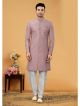 Pink Nawabi Seltor Sharwani