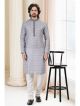 Grey Straight Kurta Pajama