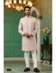 Onion Indo-Western With Aligadhi Pant
