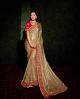 Gold Designer Shimmer Silk Saree