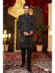 Black 3 Pcs Attached Indo For Men