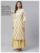 Yellow Rayon Kurta Set